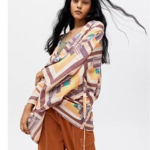 SALE Boho patch boho robe